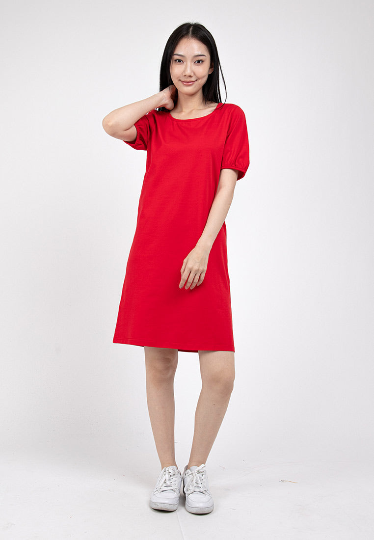Forest Ladies Short Sleeve Premium Cotton Blouse Women Dress - 885018