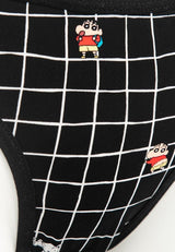 Shinchan Microfiber Spandex Midi Panties ( 3 Pieces ) Assorted Colours - CLD0001M