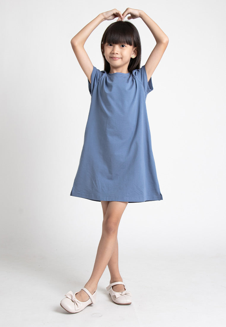 Forest Kids Girl Short Sleeve Dress | Baju Budak Perempuan Lengan Pendek - FK885006