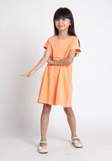 Forest Kids Girl Short Sleeve Dress | Baju Budak Perempuan Lengan Pendek - FK885006