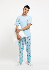 (1 Set) Forest x Disney Mens 100% Cotton Pyjamas Set Selected Colours - WPD0008