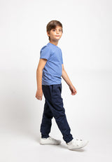 Forest Kids Unisex 100% Cotton Twill Stretchable Girl Boy Trouser Long Pants Kids l Seluar Panjang Budak - FK1009