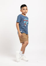 Forest Kids Shorts Unisex 100% Cotton Twill Bermuda Boy Girl Short Pants Kids l Seluar Pendek Budak - FK6519