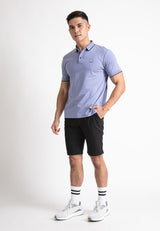 Forest Soft-Touch Silky Cotton Slim Fit Polo Tee Mercerized Knitted Polo Tee | Baju T Shirt Lelaki - 23749