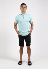 Forest x Hatta Dolmat Premium Weight Cotton Polo Tee 220gsm Interlock Knitted Polo T Shirt | Baju T Shirt Lelaki - 23852