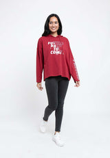 Forest Ladies Premium Cotton Cap Hoodie Sweater - 822135