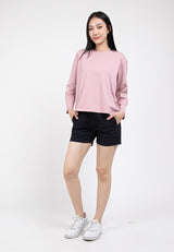 Forest Ladies 14/15" Cotton Twill Elastic Waist Casual Shorts Pants | Seluar Pendek Perempuan - 860138