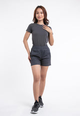 Forest Ladies 14/15" Cotton Twill Elastic Waist Casual Shorts Pants | Seluar Pendek Perempuan - 860138