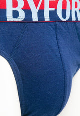 Underwear 100% Cotton Mini Briefs ( 3 Pieces ) Assorted Colours - BUD313M