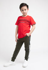 Forest Kids 3D Effects Stretchable Round Neck Tee | Baju T Shirt Budak - FK20129