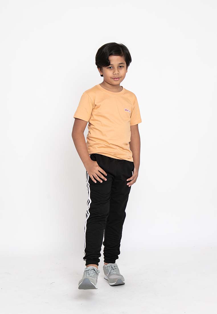 Forest Kids Unisex 100% Cotton Short Sleeve Logo Tee Boy Girl T Shirt Kids | Baju T shirt Budak - FK2053