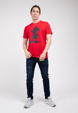 Forest x Disney 100 Year of Wonder Mickey Round Neck Tee Men Family Tee | Baju T shirt Lelaki - FW20060