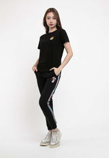 Forest X Disney Monster Taping Casual Jogger Pants | Seluar Jogger Perempuan - FW810000
