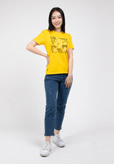 Forest x Disney Mickey 3D Effects Round Neck Tee Ladies Family Tee | Baju T shirt Perempuan - FW820042