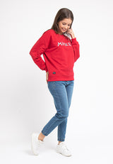 Forest x Disney Mickey Oversized 250GSM Premium Weight Cotton Loose Fit Oversized Round Neck Sweater - FW830000