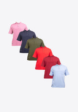 Forest Premium Weight Cotton 220gsm Interlock Knitted Pocket Polo Tee | Baju T Shirt Lelaki - 23758