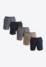 Forest 100% Cotton Twill Woven Casual 15" Short Pants Men | Seluar Pendek Lelaki - 60112