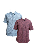 Forest Woven Full Print Men Shirt | Baju Kemeja Lelaki - 621118