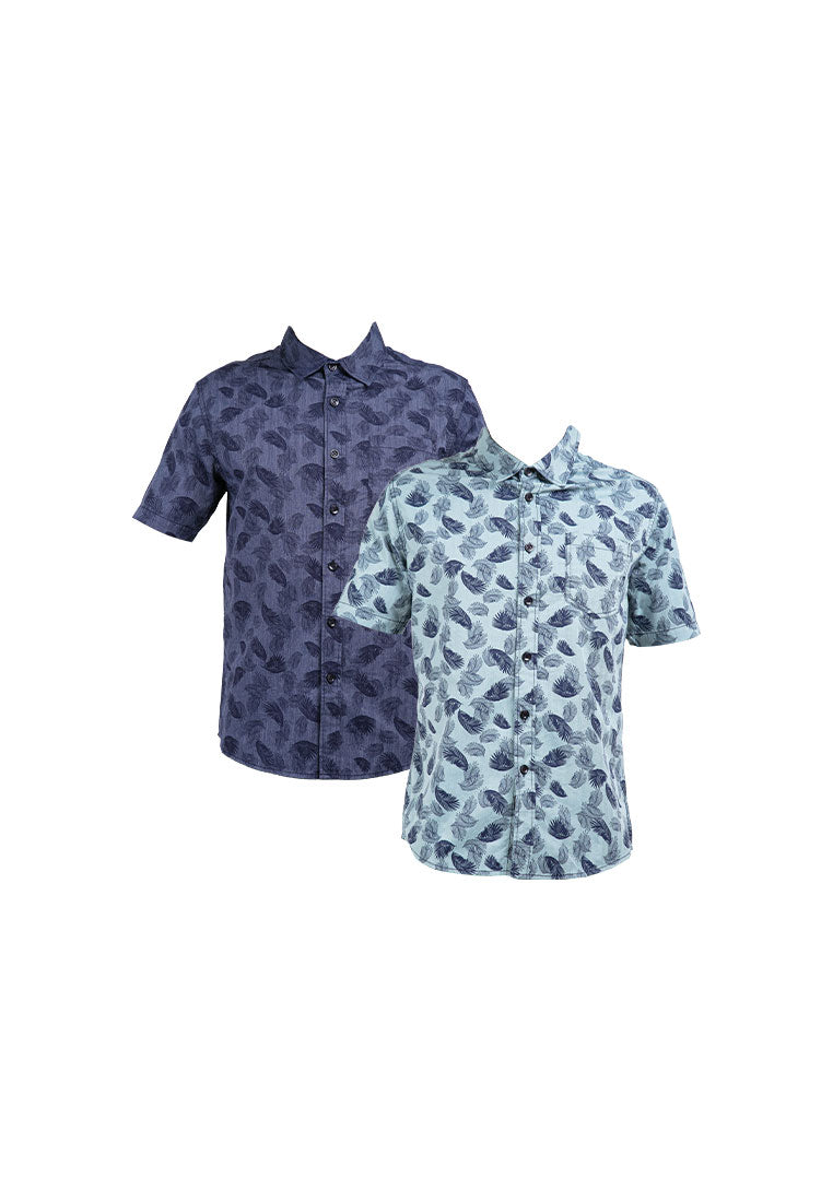 Forest Woven Full Print Men Shirt | Baju Kemeja Lelaki - 621274