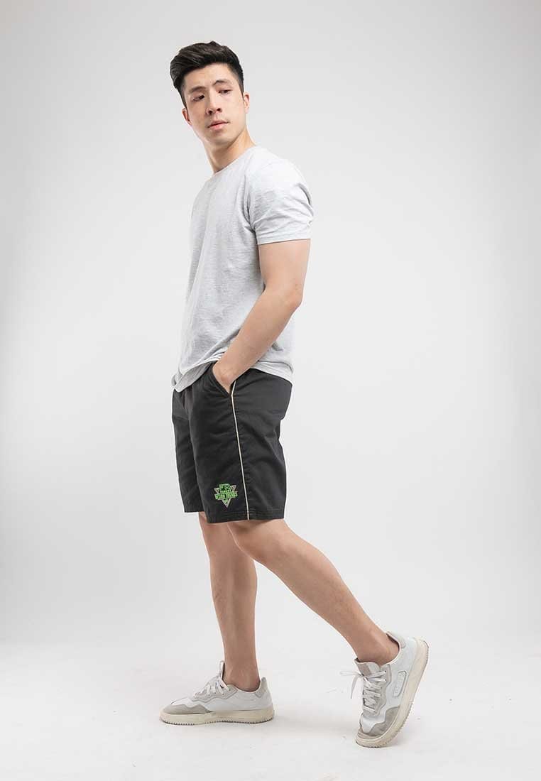 100% Cotton Twill Woven Casual Shorts - 65720