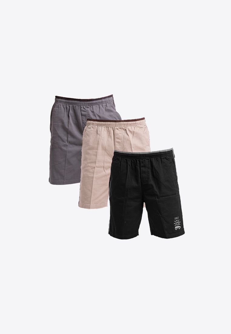 Forest Plus Size 100% Cotton Twill 27"/28" Cargo Pants Men Shorts Casual 3 Quarter Short Pants Men - PL65840