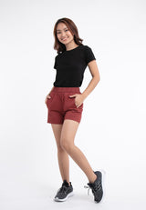 Forest Ladies 14/15" Cotton Twill Elastic Waist Casual Shorts Pants | Seluar Pendek Perempuan - 860138