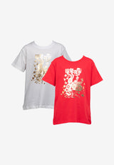 Forest CNY 100% Cotton Printed Round Neck Family Tee Men / Ladies  Tee  | CNY 2023 T Shirt - 23805 / 822309 / FK20188