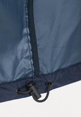 Water Resistant Reflective Hooded Windbreaker Jacket - 30392