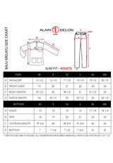 Alain Delon Slim Fit Baju Melayu Baju Raya 2023 Ayah Anak Sedondon set - 19023001C/19023501C