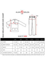 Alain Delon Slim Fit Baju Melayu Ayah Anak Sedondon set - 19023001A/19023501A