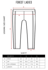 (1 PC) Forest Ladies Nylon Spandex Sports Knee Length Pants Selected Colours - FPD0003S