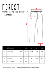 Forest Stretchable Dri-Fit Premium Tracksuit Men Quick Dry Track Pants Unisex Track Bottom | Seluar Track Lelaki - 10738
