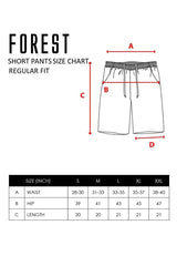 Forest 100% Cotton Twill Cargo Pants Men Short Pants Men | Seluar Pendek Lelaki - 65828