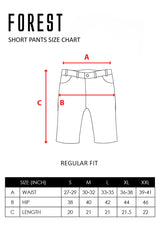 Forest Half Elastic Plain Bermuda Shorts Men Chino Casual Short Pants Men | Seluar Pendek Lelaki - 65842