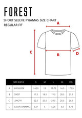 (1 Set) Forest x Shinchan Ladies 100% Cotton Short Sleeve Long Pants Pyjamas Set - CPD0025