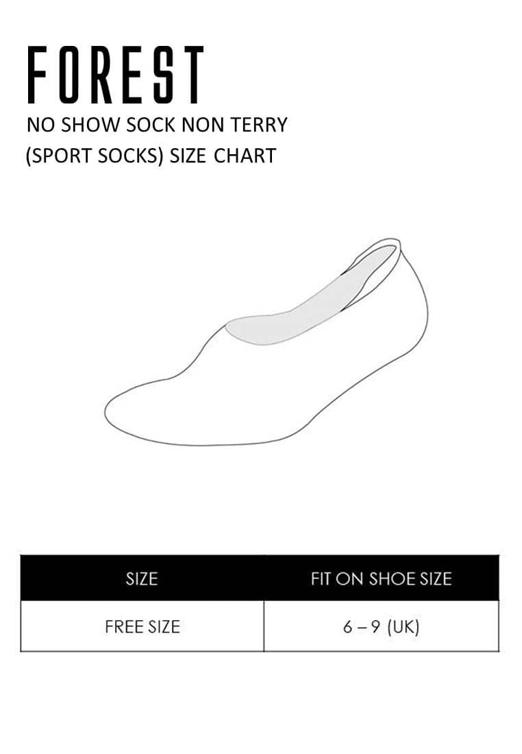 Shinchan Cotton Spandex No Show Socks ( 3 Pair ) Assorted Colours - CSF0004T