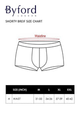 Byford Underwear Shorty Brief (2 Pieces) Assorted Colour - BUB664S