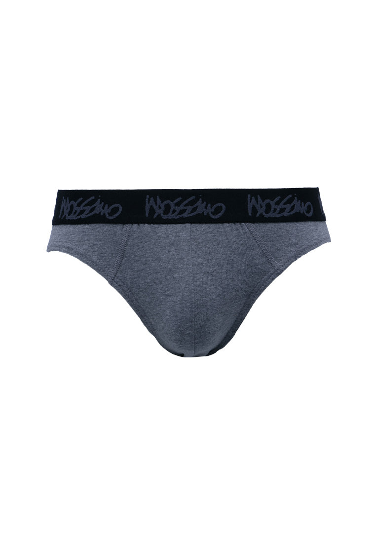 (5 Pcs) Mossimo Mens Cotton Spandex Mini Brief Underwear Assorted Colours - MUD0048M