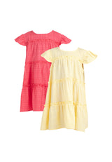 Forest Kids Girl Woven Pattern Dress I Baju Budak Perempuan Girl Dress - FK885016