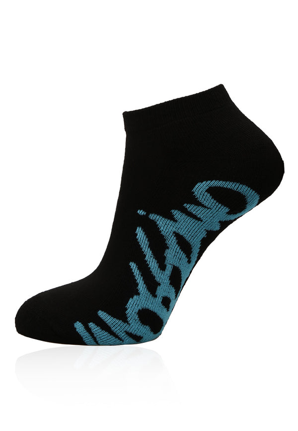 (3 Pcs) Mossimo Poly Spandex Half Terry Ankle Sport Socks- MSF0025T