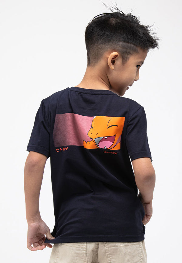 Forest Kids Pokémon Round Neck Tshirt Men | Baju T Shirt Lelaki - FPK21002