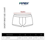 Underwear Cotton Spandex Shorty Brief (2 Pieces) Assorted Colour-FUD0062S