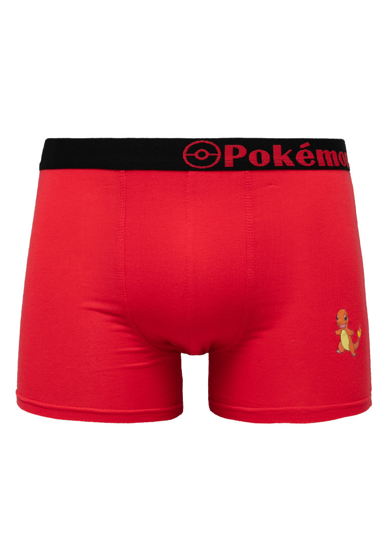 (2 Pcs) Pokémon Kids Cotton Spandex Shorty Brief Underwear Assorted Colours - PUJ1005S