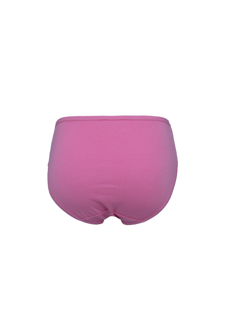 (3Pcs) Forest X Disney Girls Cotton Spandex Mini Brief Underwear Assorted Colour-WLJ0010M