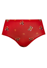 (1 Pc) Forest X Disney "Year of Rabbit" Ladiess Microfibre Spandex Midi Brief Underwear Selected Colours - WLD0028D