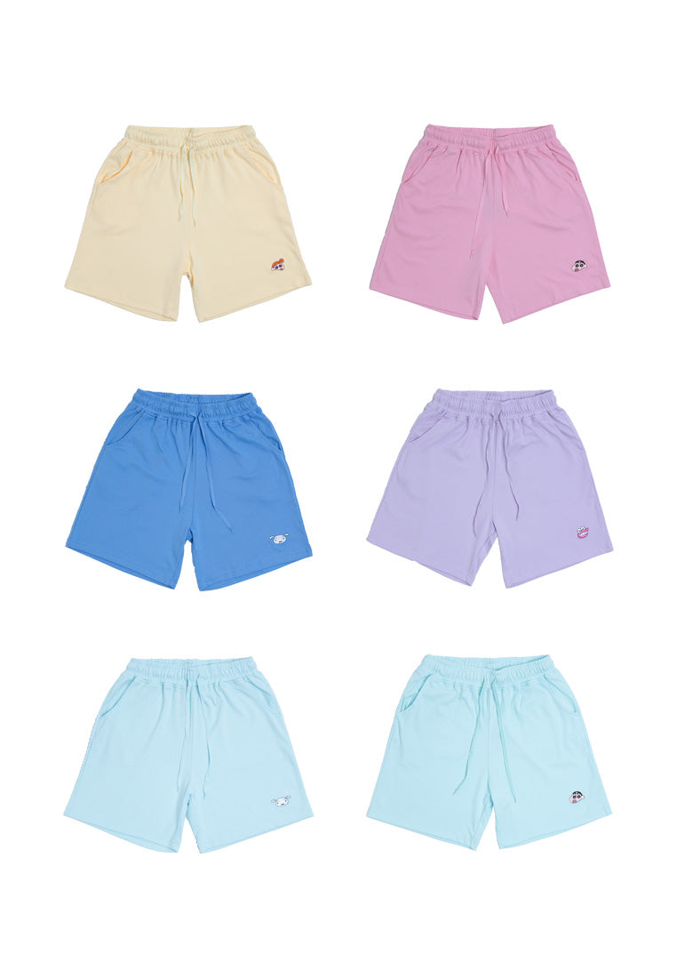 (1 Pc) Forest x Shinchan Ladies 100% Cotton Mid Pants Pyjamas - CPD0031