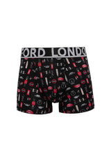 (2 Pcs) Byford Mens Microfibre Spandex Shorty Brief Underwear Assorted Colours - BUB703S