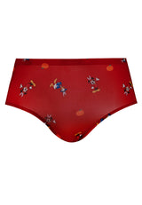 (1 Pc) Forest X Disney "Year of Rabbit" Ladiess Microfibre Spandex Midi Brief Underwear Selected Colours - WLD0028D