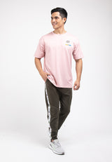 Forest X Shinchan Cloakwork Heavy Weight Cotton Boxy-Cut Round Neck T Shirt Men | Baju T shirt Lelaki - FC20041