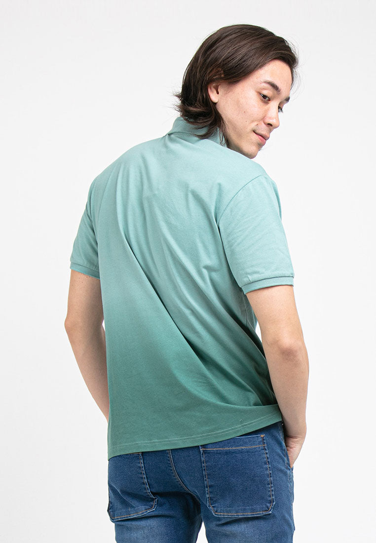 Forest Stretchable Polo T Shirt Men Slim Fit Collar Tee | Baju T Shirt Lelaki - 23797